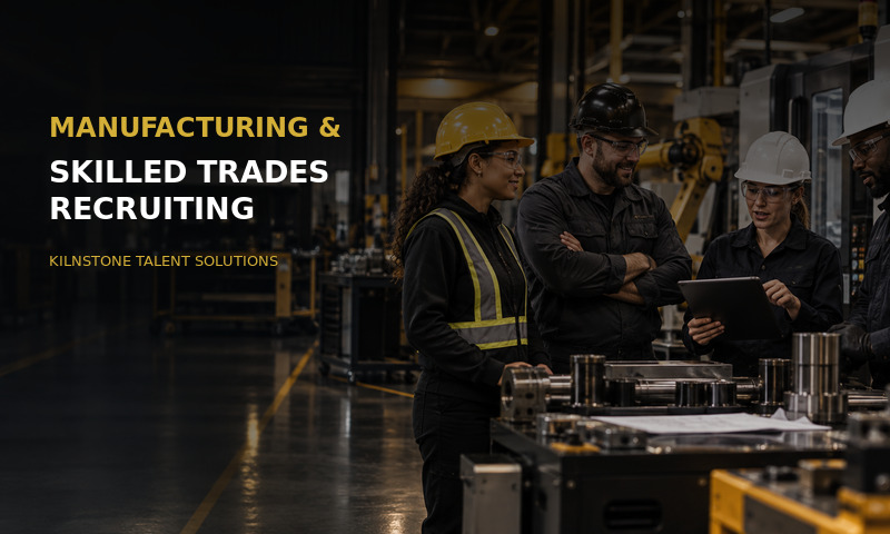Kilnstone Talent Solutions manufacturing and skilled trades recruiting