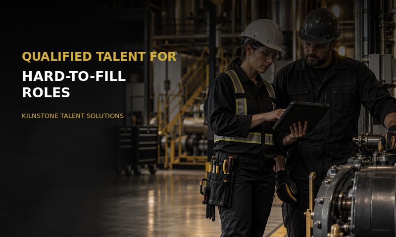 Qualified manufacturing and skilled trades talent for hard-to-fill roles